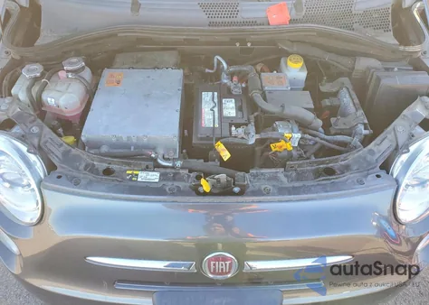 2016 Fiat 500 Electric из США, поврежденный, VIN 3C3CFFGE8GT221900